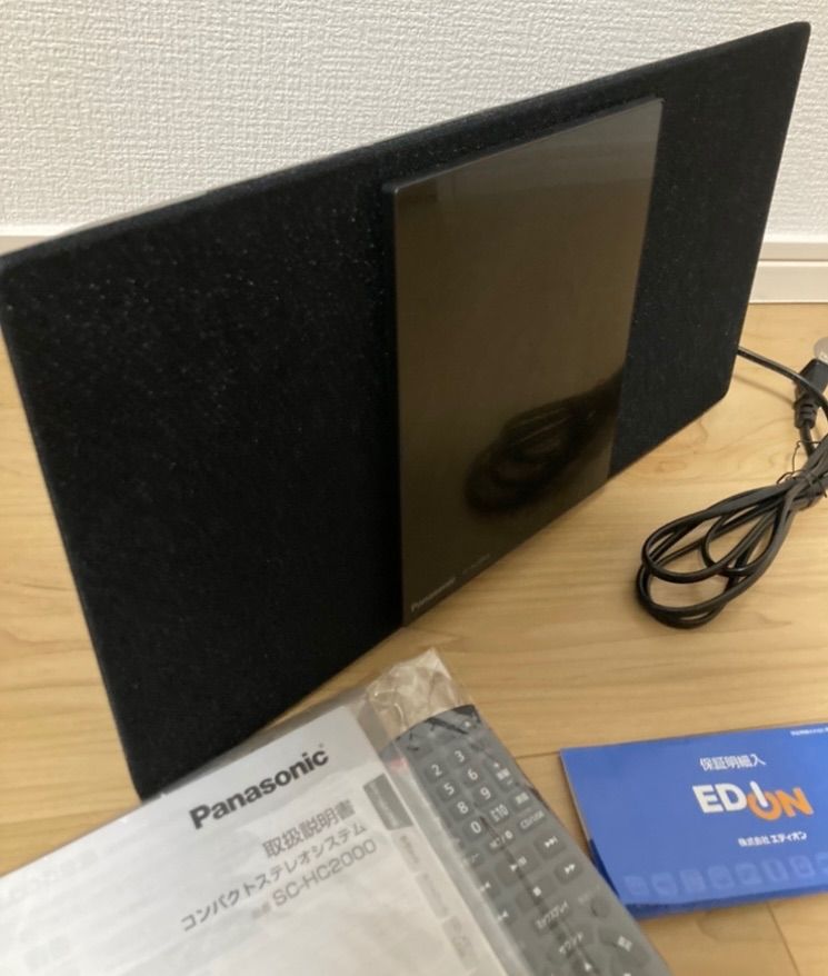 パナソニック ミニコンポ Bluetooth対応 SC-HC2000-K-