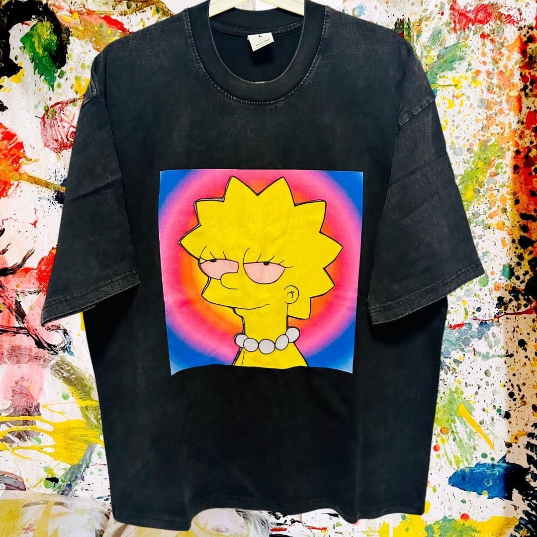 シンプソンズ 妹 リサ バート ホーマー Tシャツ 半袖 メンズ 新品