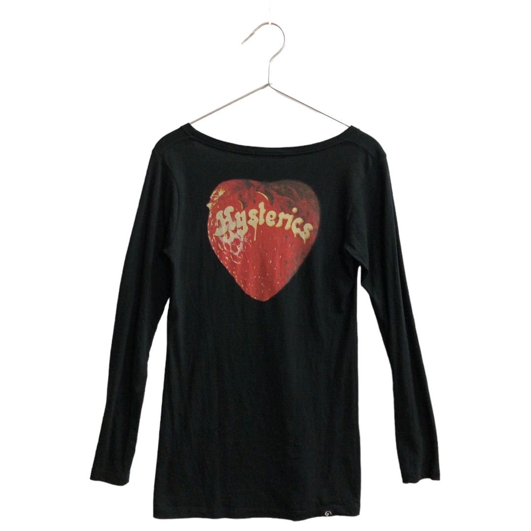 ヒステリックグラマー スカルプリント 長袖 Tシャツ カットソー ロン