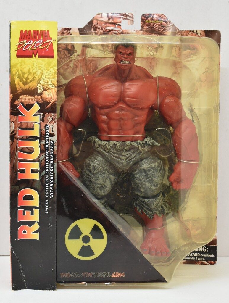 DIAMOND SELECT SPECIAL COLLECTOR EDITION ACTION FIGURE RED HULK