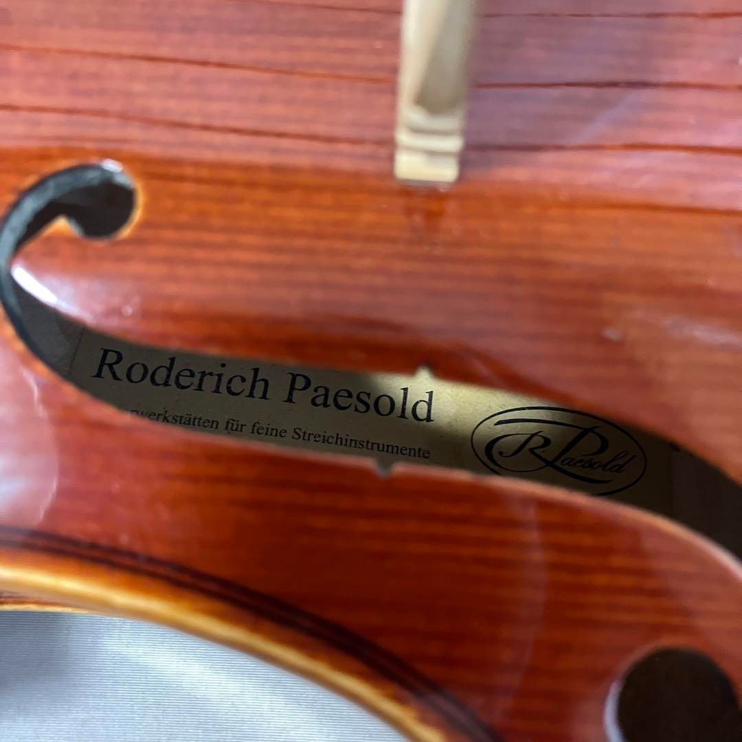 ヴァイオリン。ぺゾルト804A2003。 Roderich Paesold PA804J | 【クロサワ楽器店オンラインショップ