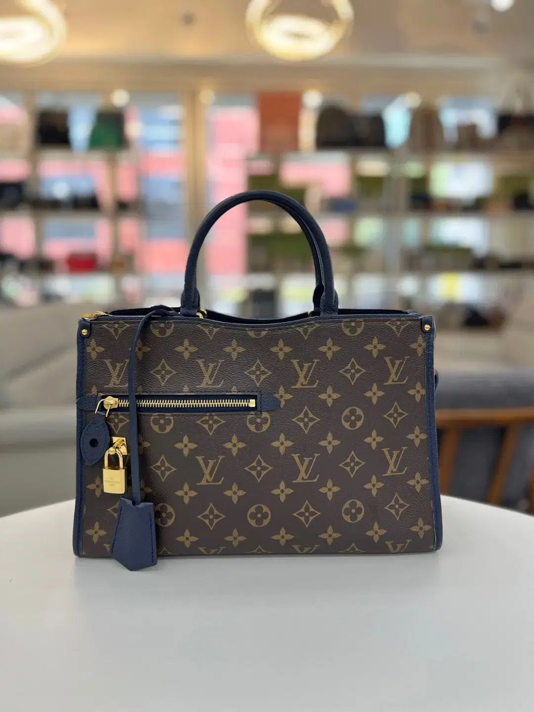 ブランド ルクソール 蔚山支店 Louis Vuitton ルイヴィトン ポピュクルー PM トート兼 ショルダーバッグ ICチップ