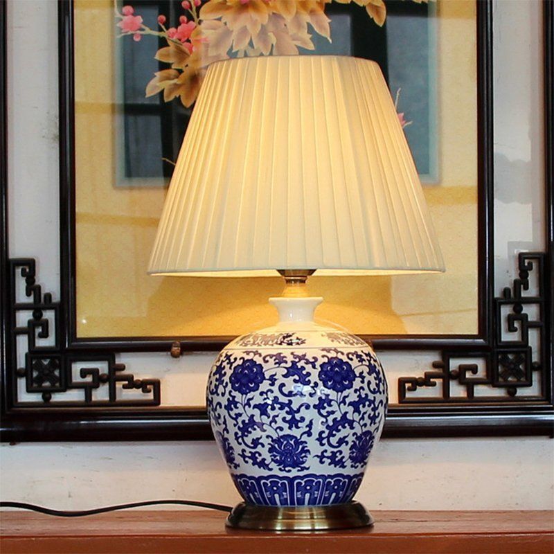 人気 照明スタンドライト 卓上ライト テーブルランプ デスクライト 陶器卓上ステンド