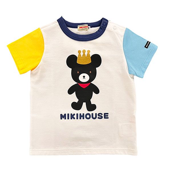 MIKIHOUSE ミキハウス Tシャツ ○30％OFFセール○ミキハウス mikihouse キングくん 半袖Tシャツ