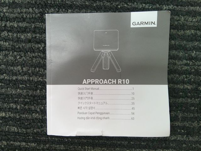 【中古美品】GARMIN APPROACH R10 Garmin Approach® R10