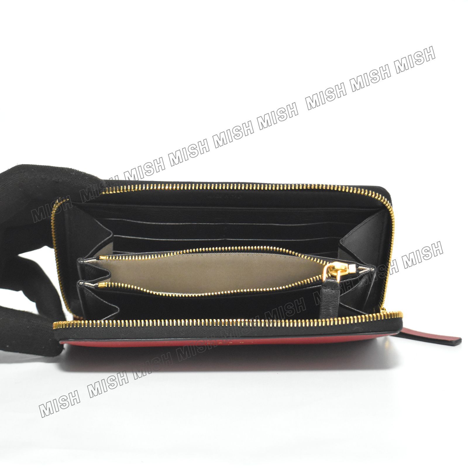 MARNI ラウンドジップ長財布 小銭入れ PFMOE11000