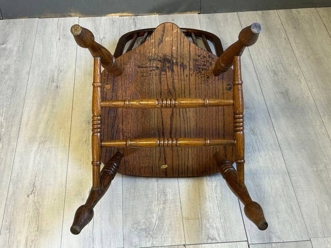 ④　英国　イギリス　クラシック　クラシカル　フープバックチェア　オーク材　NI ④ 英国 イギリス クラシック クラシカル フープバックチェア