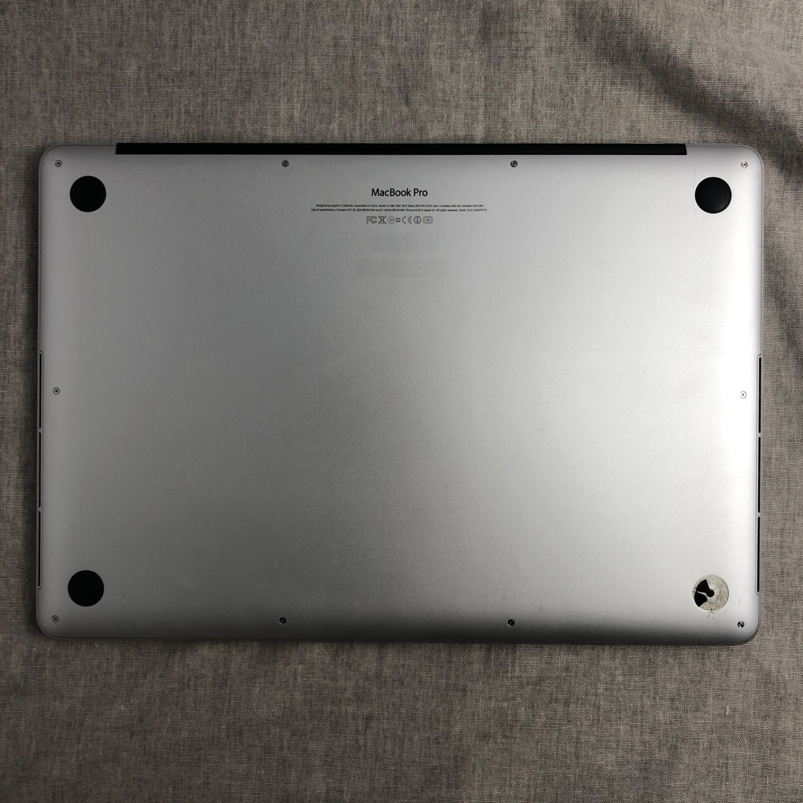 ◇ジャンク品◇MacBook Pro (Retina, 15インチ, Early 2013 