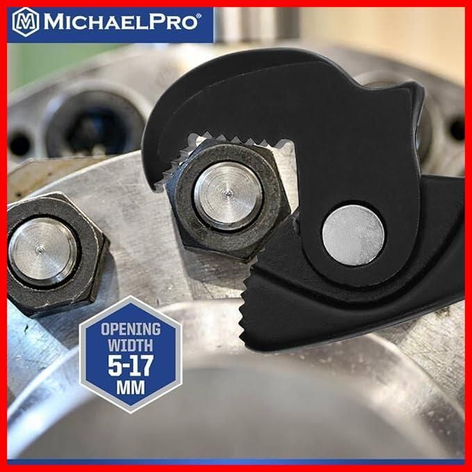 自動調整クイックレンチ マルチサイズスプリングレンチ