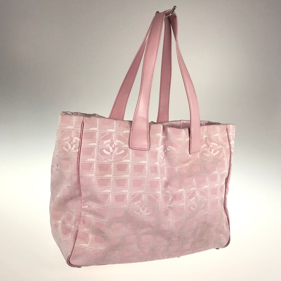 シャネル　旧トラベルライン　ナイロントートバッグ CHANEL シャネル 旧トラベルライン ブランドオフ ナイロン