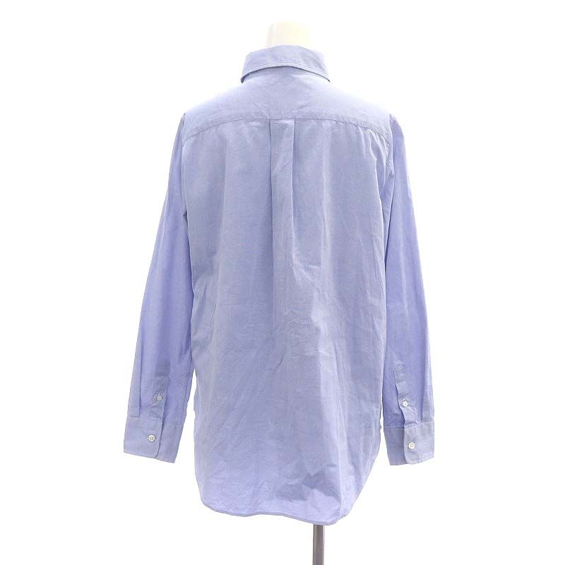 マディソンブルー MADISONBLUE 22SS シャンブレーシャツ 長袖 02 M 青