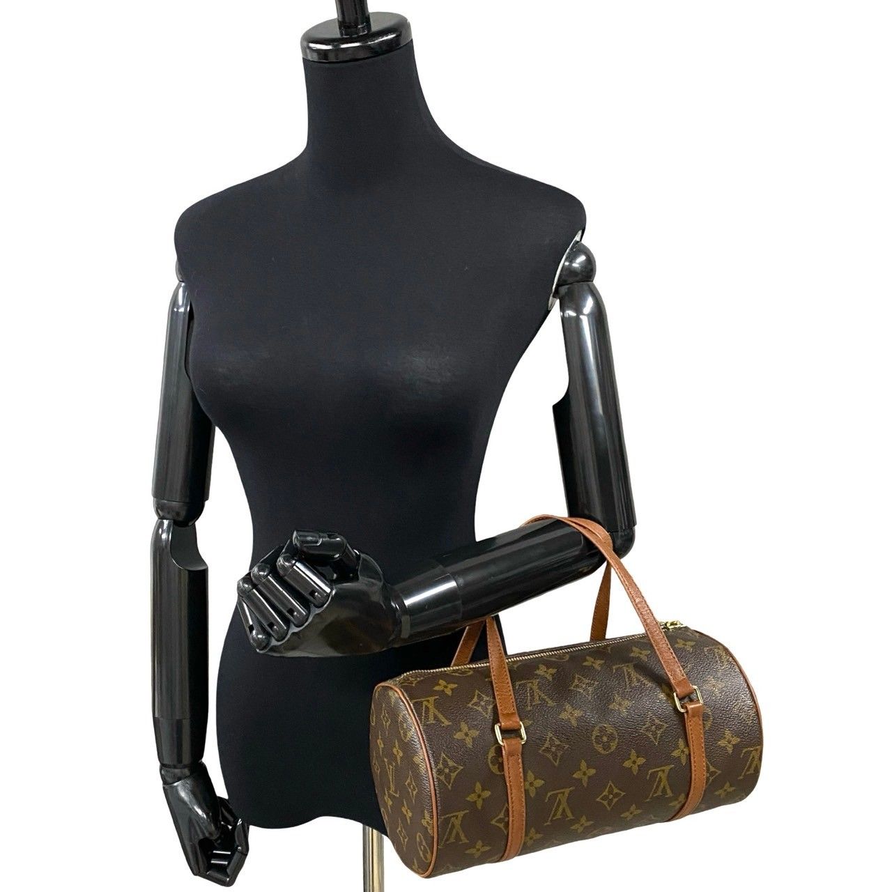 ほぼ未使用 LOUIS VUITTON ルイヴィトン パピヨン モノグラム ロゴ