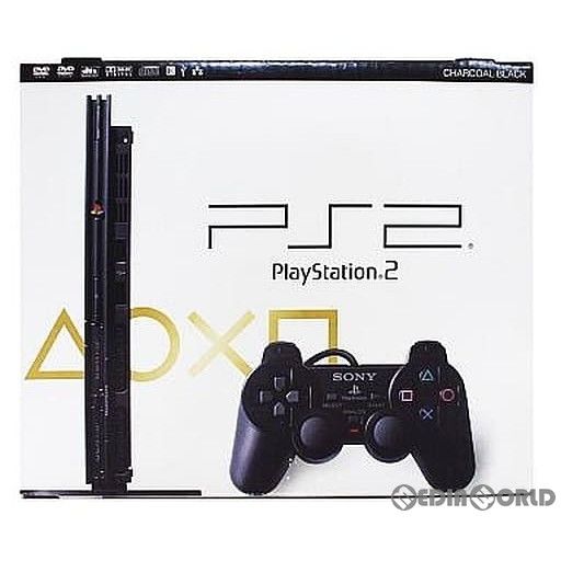 PlayStation - (本体)プレイステーション2 PlayStation2 チャコール・ブラック(SCPH-75000CB) ソニー・コンピュータエンタテインメント 本体)プレイステーション2 PlayStation2 チャコール・ブラック