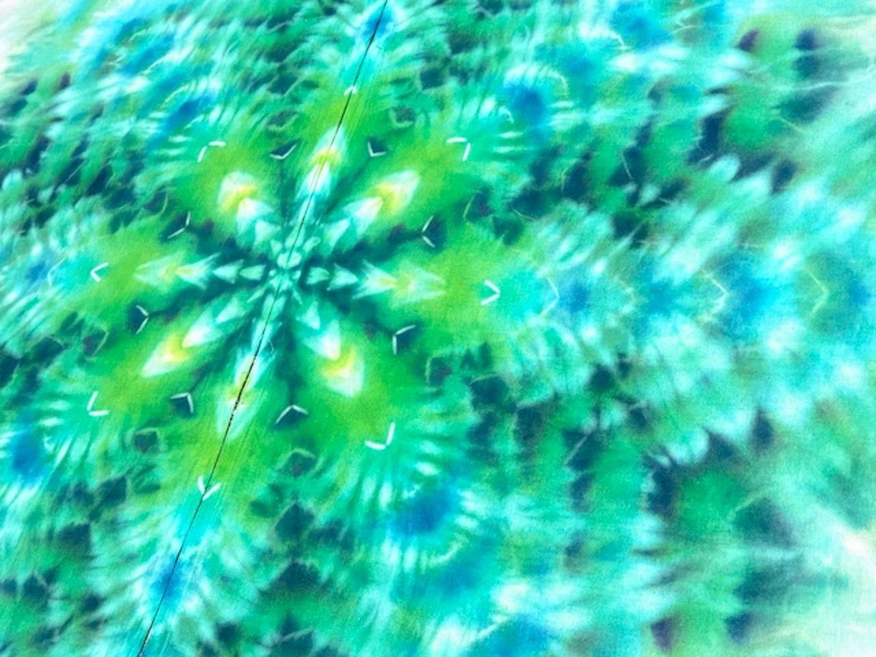 美しい幻想的な翡翠色のスノーフレイク