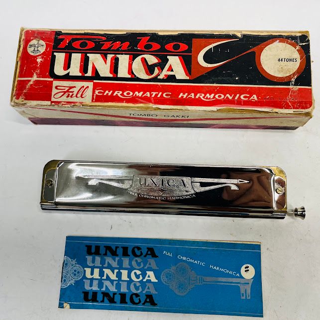 中古良品】TOMBO (トンボ) UNICAクロマチックハーモニカ C調