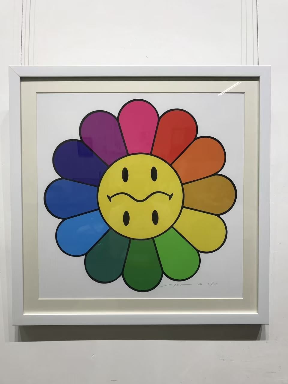 村上隆 レインボースマイリー Takashi Murakami Kaikai Kiki Rainbow Smiley 村上隆