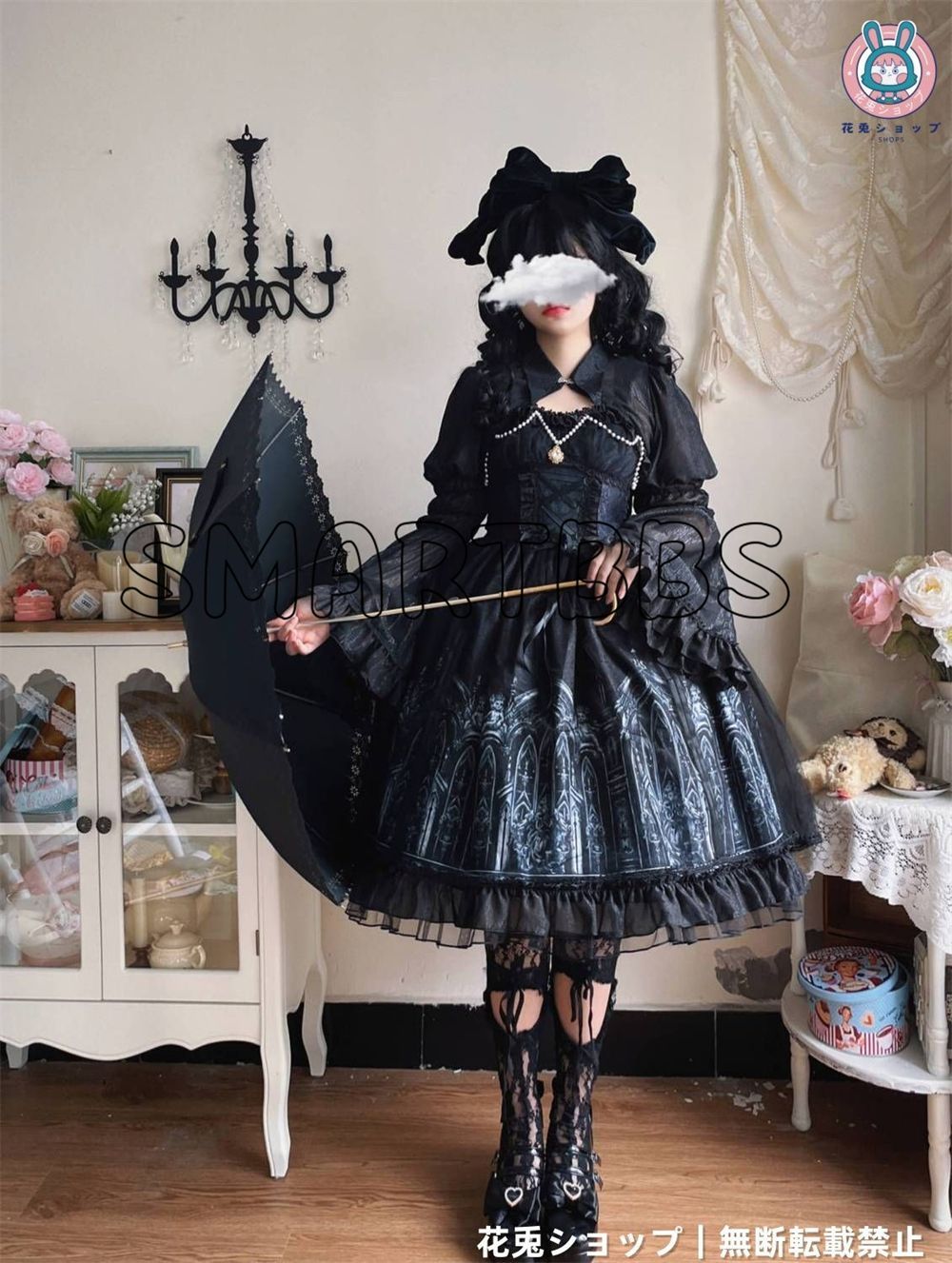 オリジナル ゴシック 暗黒系 吸血鬼 レース JSK ワンピース　L182＃ 新作 オリジナルデザイン 暗黒ゴシック風 Lolitaワンピース jsk