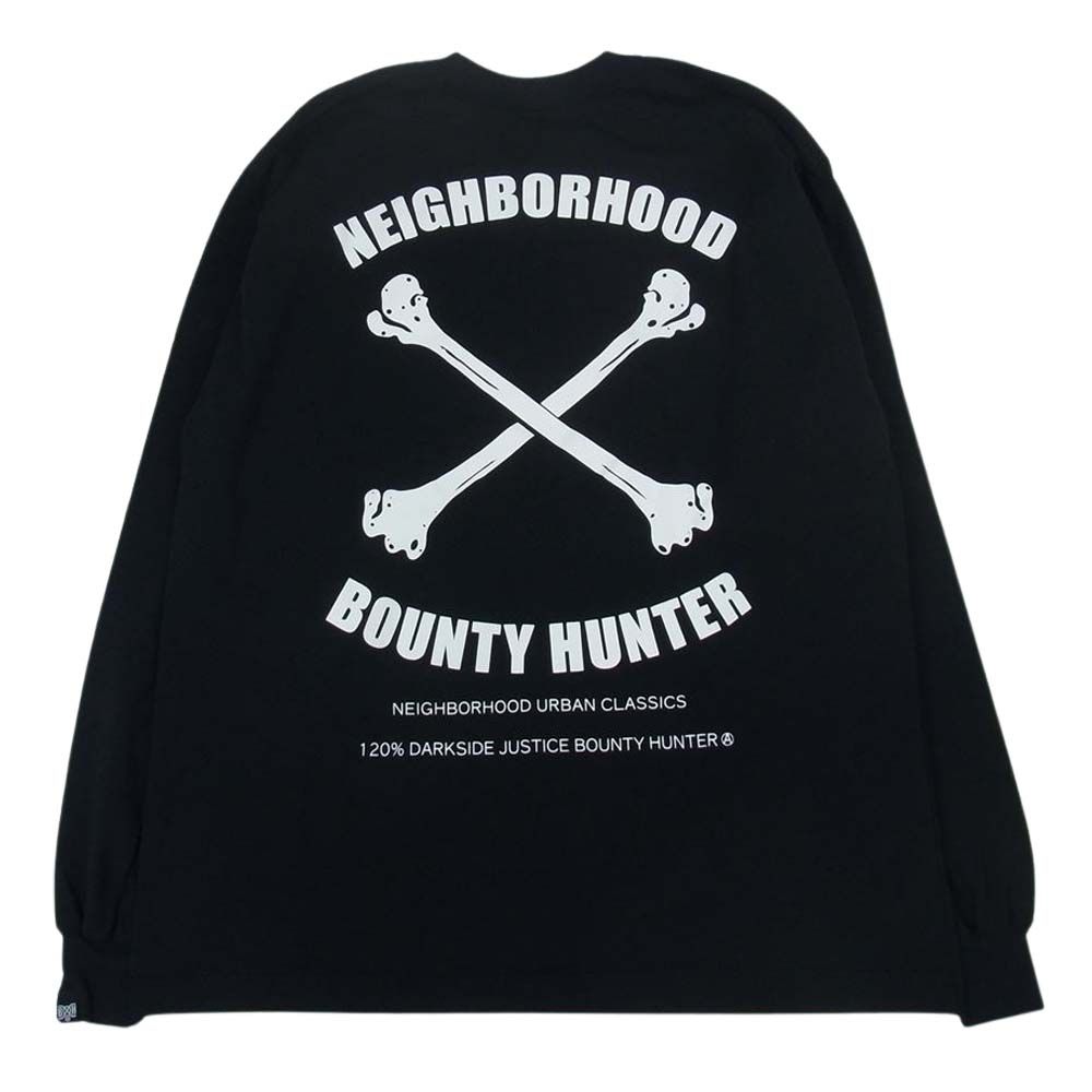 NEIGHBORHOOD ネイバーフッド カットソー 22AW × BOUNTY HUNTER バウンティーハンター ロングスリーブ Tシャツ ロンT  ブラック系 S【中古】 - メルカリ