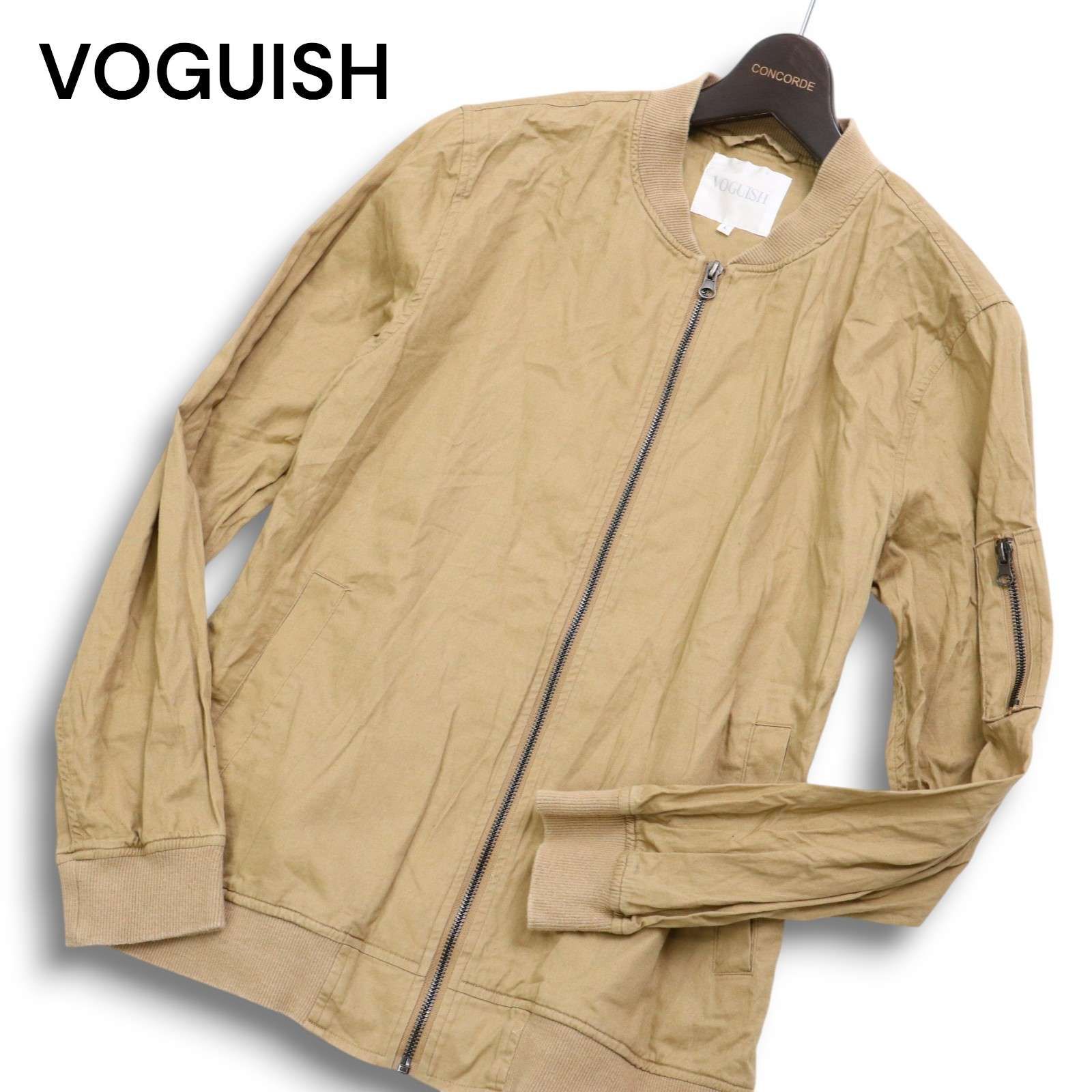 VOGUISH MA-1 新品未使用 サイズM VOGUISH ヴォーギッシュ ルパート 通年☆ MA-1 フライト