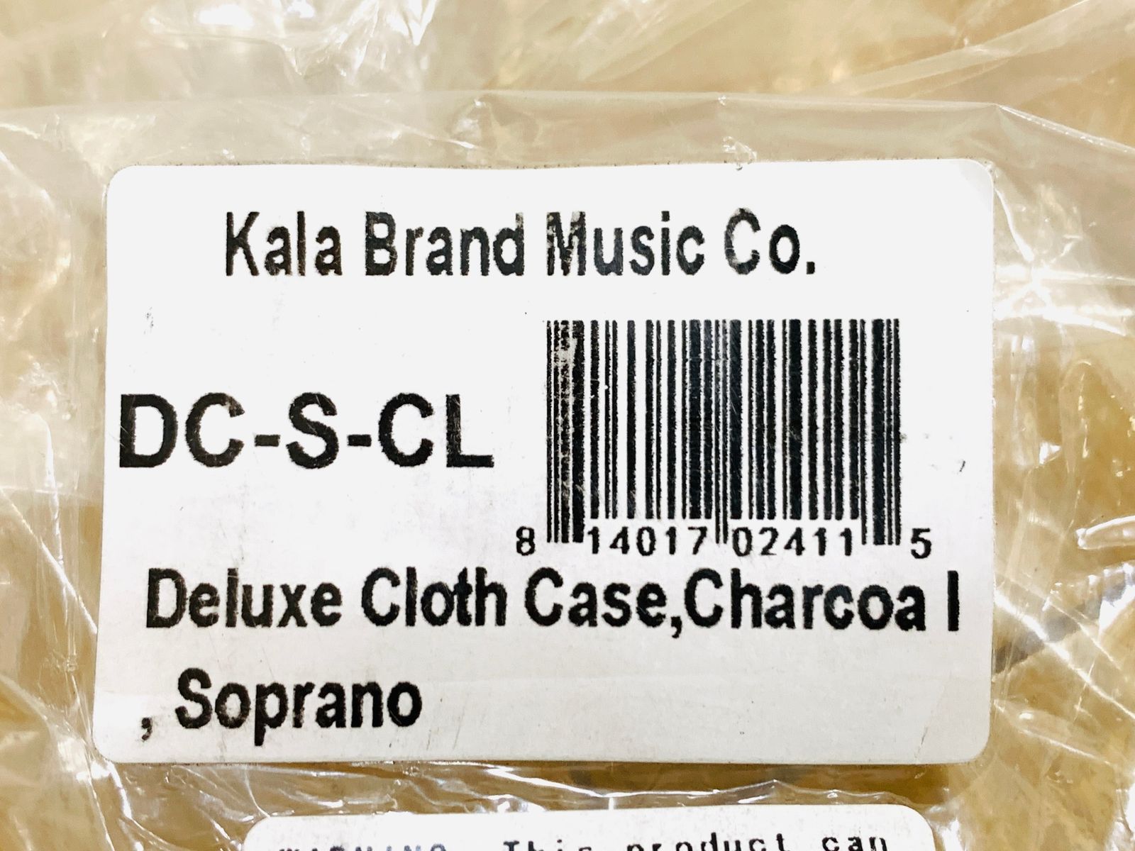 未使用 KALA ウクレレ用 ギグバッグ ソプラノサイズ ソノマコースト ウクレレケース Sonoma Coast Collection Goat Rock Gray DC-S-CL 弦楽器 収納 持ち運び 保護 アクセサリ