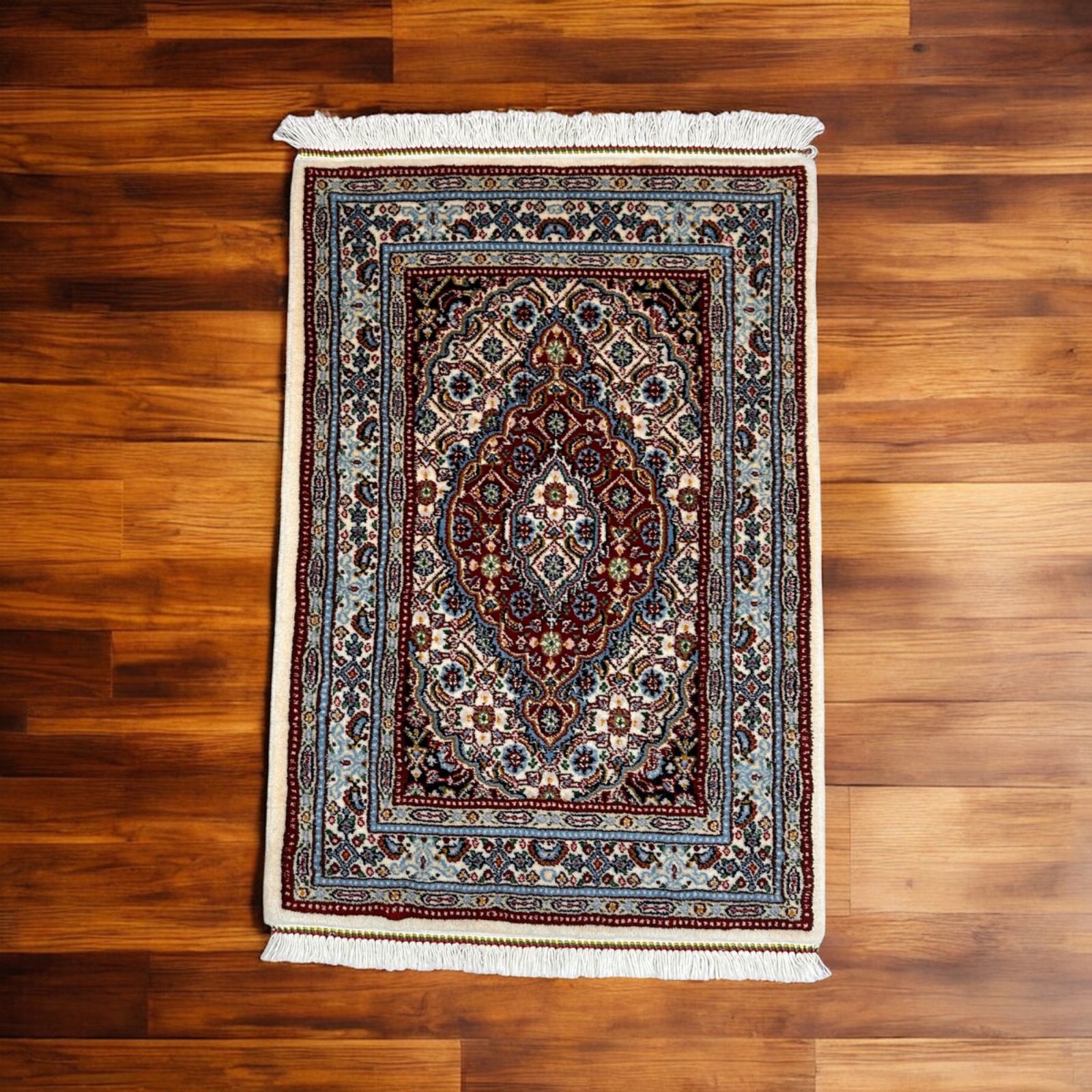 【プリンコ】ペルシャ絨毯　ムード　イラン　手織り(1) ペルシャ絨毯 ムード イラン 手織り(1) ウール絨毯】イラン ムード産