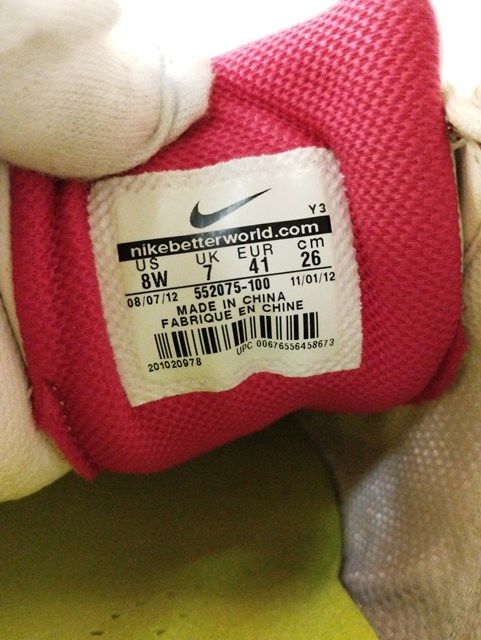 NIKE - C046 [難あり] NIKE ナイキ ゴルフシューズ 26cm ホワイト×レッド GOLF LUNAR CONTROL 2 SL 552075-100 ゴルフ用品 | G★ NIKE - C046 [難あり] NIKE ナイキ ゴルフシューズ 26cm