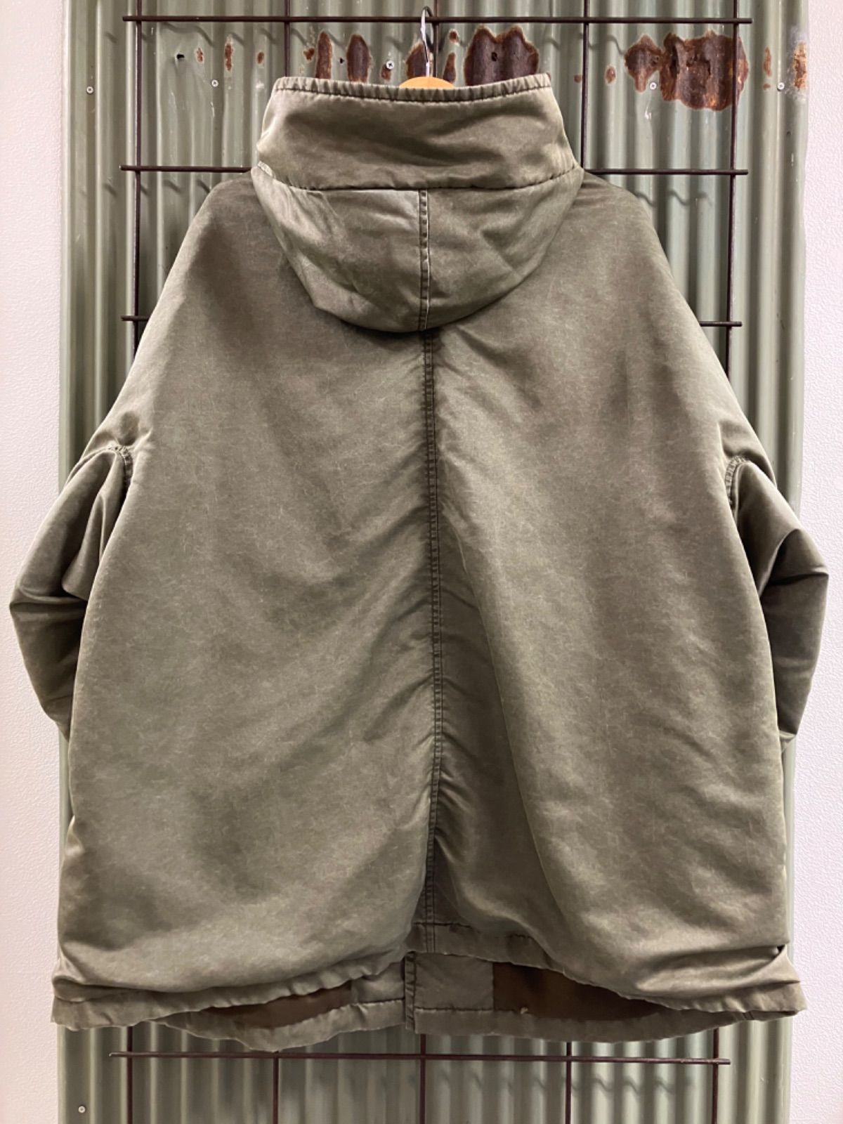 Y's Nylon Garment-Dyed Short Hooded Coat - メルカリ