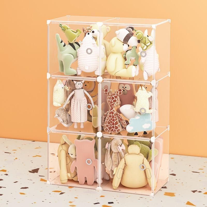ぬいぐるみマンション おもちゃ収納ボッ
