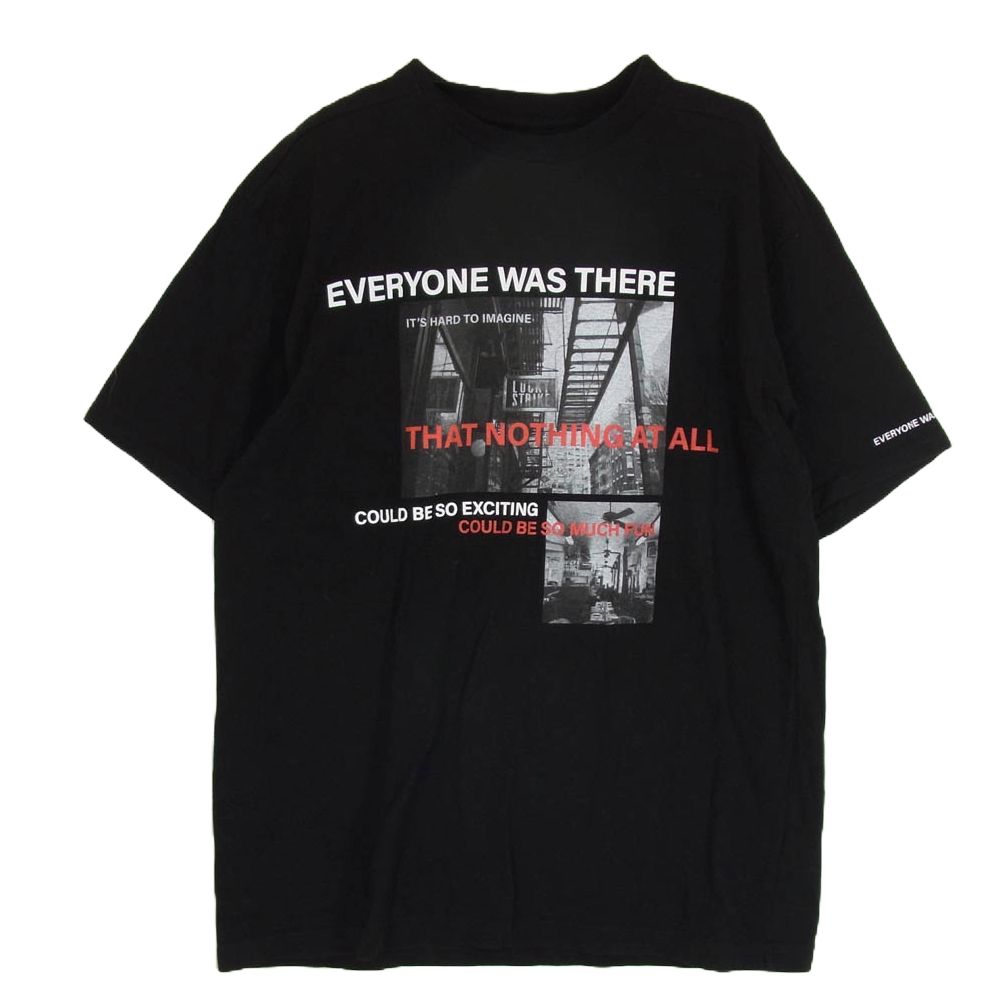SEQUEL シークエル 21SS SQ-21SS-ST-01 プリント 半袖 Tシャツ ブラック系 XL【中古】