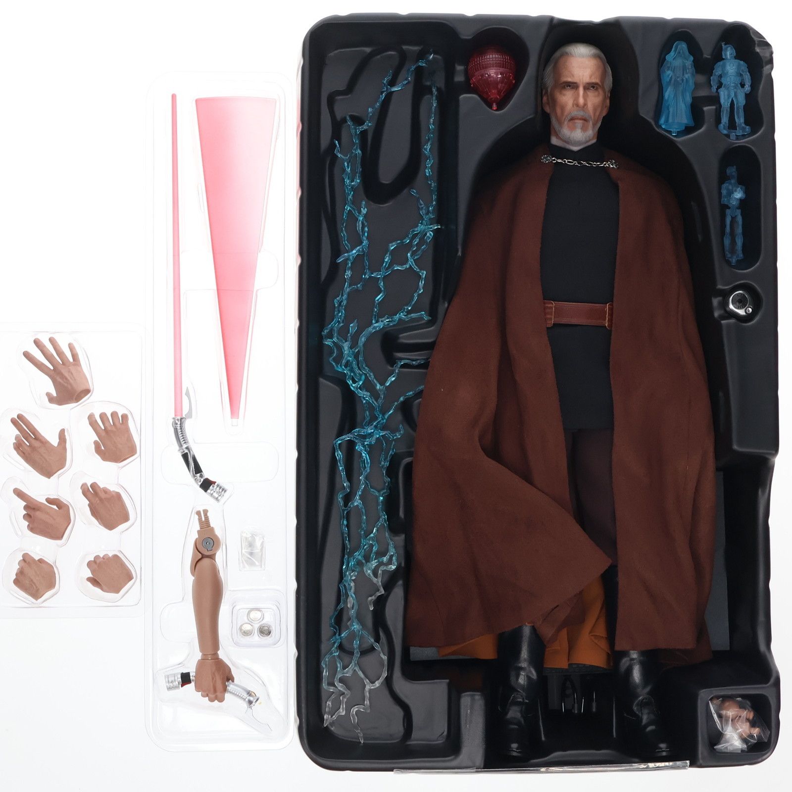 master-piece - ムービー・マスターピース ドゥークー伯爵 STAR WARS(スター・ウォーズ) エピソード2/クローンの攻撃 1/6 完成品 可動フィギュア(MM#496) ホットトイズ ムービー・マスターピース ドゥークー伯爵 STAR WARS(スター