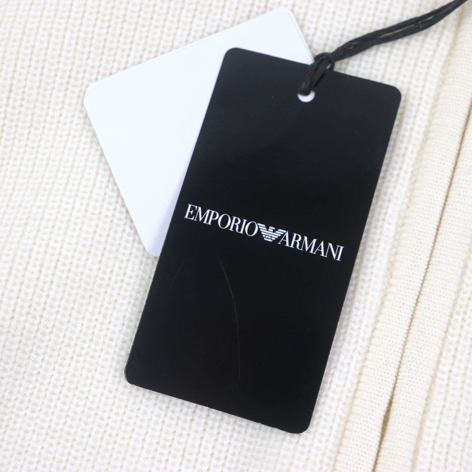 たみ様ご予約品　　　　極美品☆EMPORIO ARMANI ニットブルゾン EMPORIO ARMANI - 極美品▽EMPORIO ARMANI エンポリオ