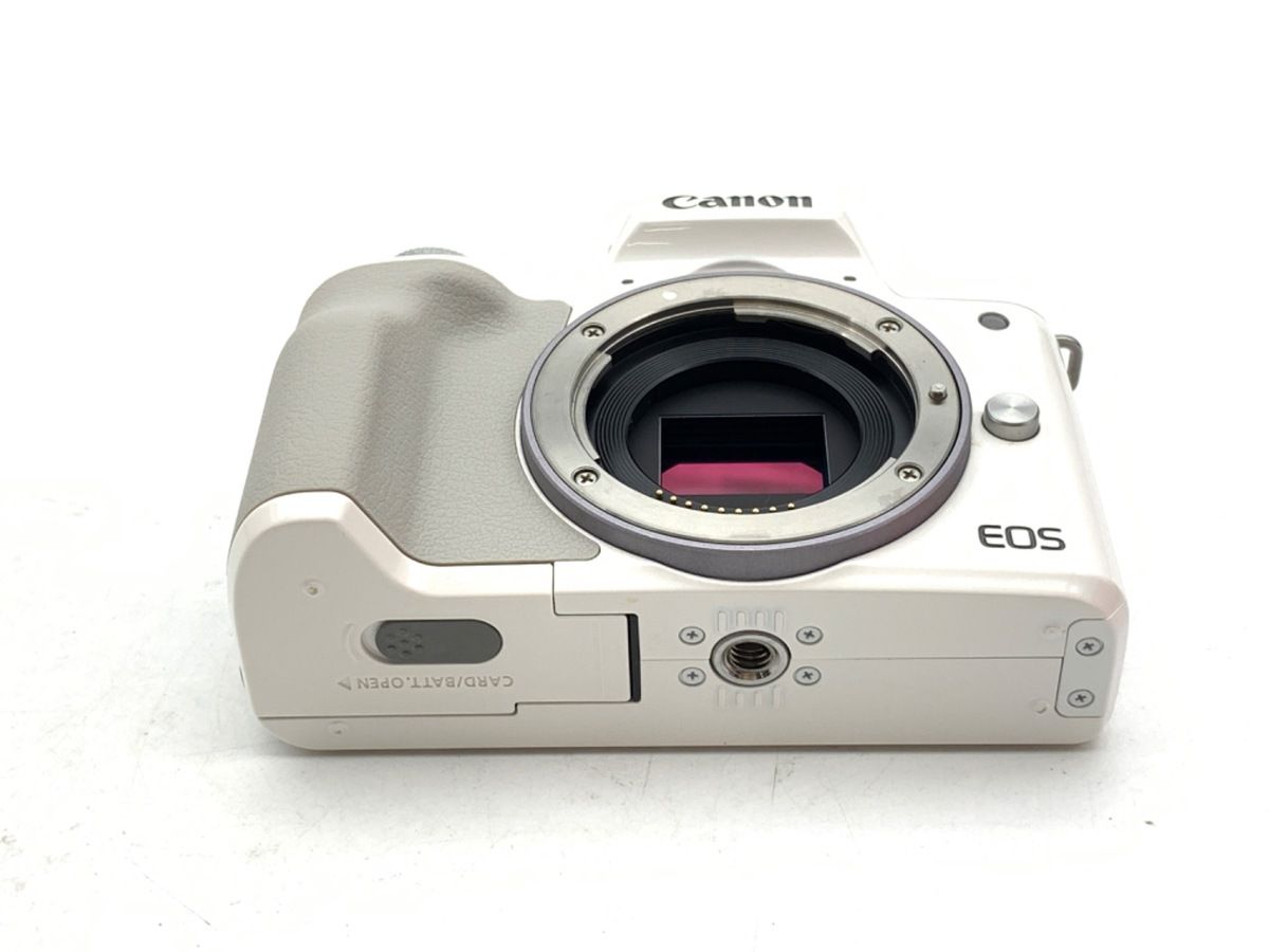  キヤノン EOS Kiss M ボディ ホワイト ミラーレス一眼 デジタルカメラ