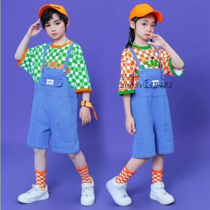 2025新作 キッズ ダンス衣装 セットアップ ヒップホップ HIPHOP