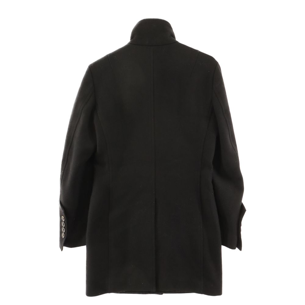 wooyoungmi (ウーヨンミ) half zip wool coat ハーフ ジップ ウール