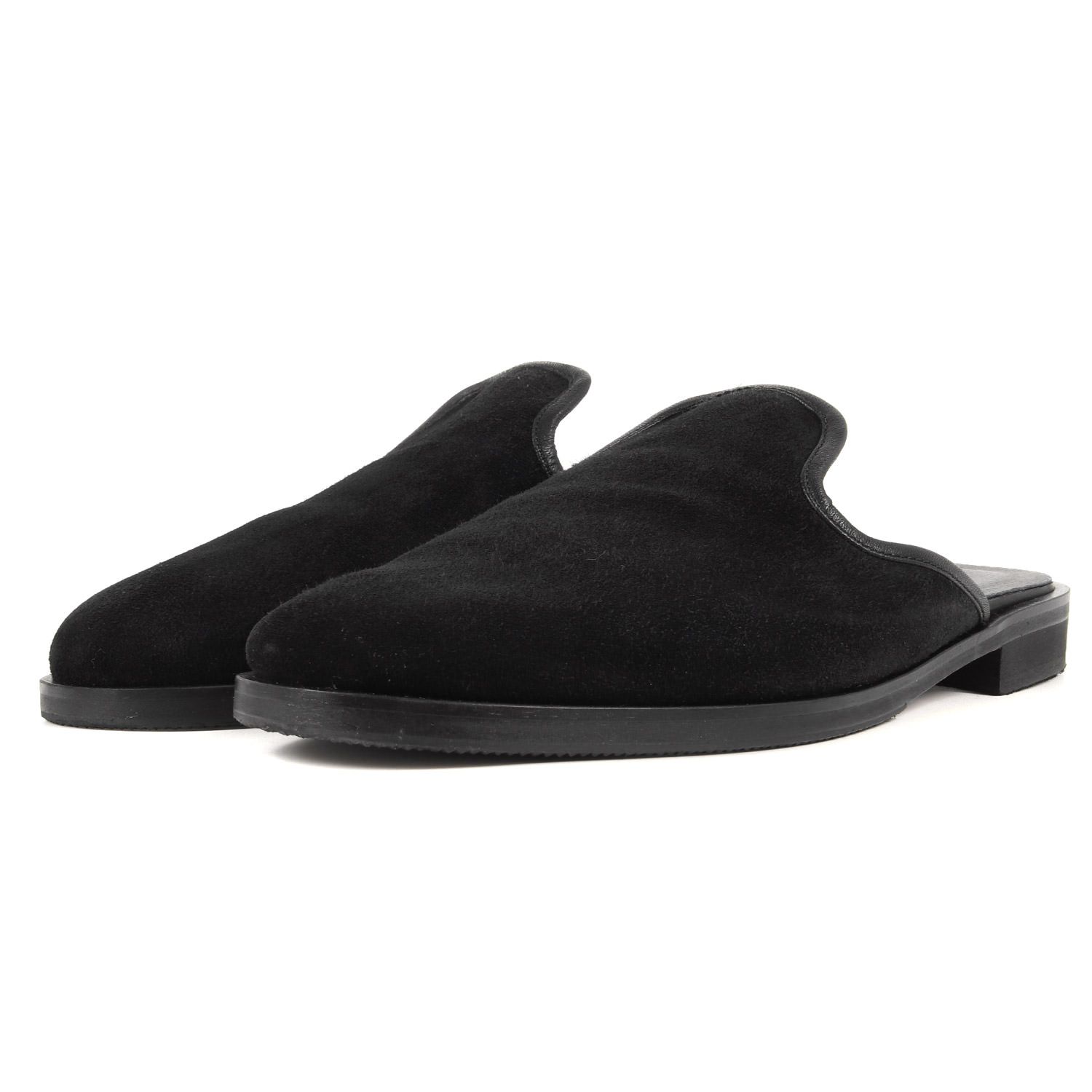 COOTIE クーティー スウェードレザー スリッパ サンダル Raza Slippers ブラック 黒 サイズ：US8 26.0cm シューズ 靴  ブランド - メルカリ