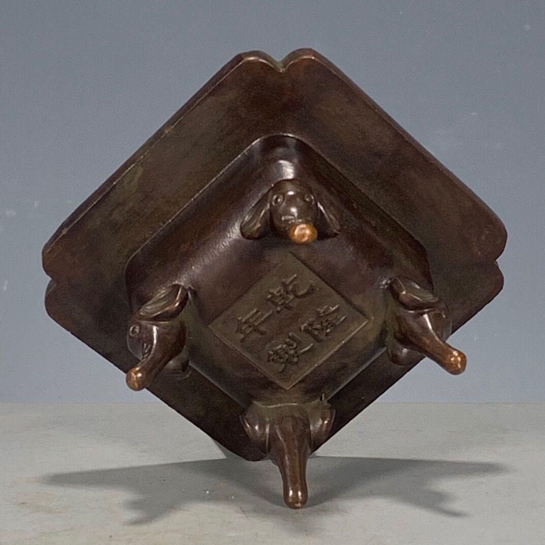 銅製 香炉 金魚薫香炉 室内香炉 茶台香道具 装飾品 工芸品 置物 銅製 香炉 四足鼎 象香炉薫香炉 香道具 工芸品 置物 - メルカリ