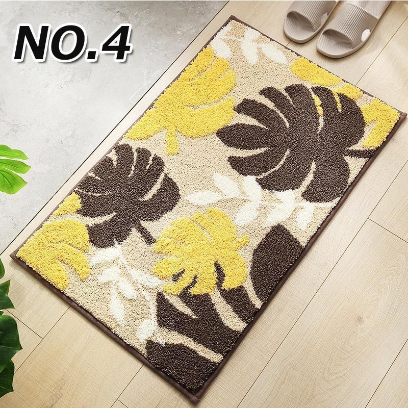 玄関マット 室内 吸水 バスマット 脱衣所 お風呂 洗 面所マット 吸水 速乾 乾燥 お風呂マット 足マット 足ふき 脚 足 おしゃれ 40x60cm 50x NEXPOTALLINN_EU