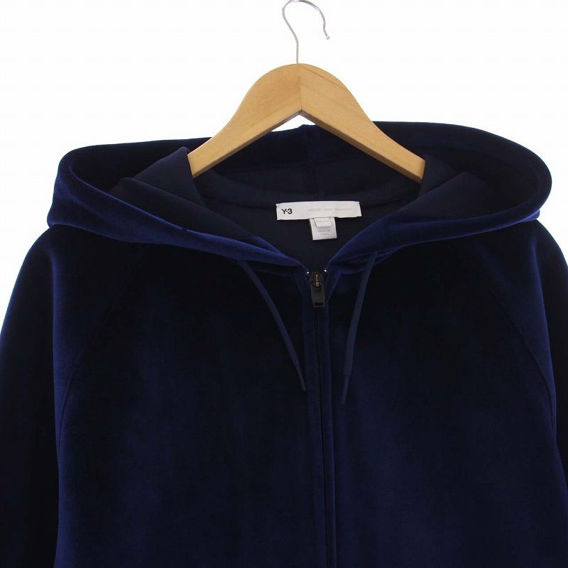 ワイスリー Y-3 adidas Yohji Yamamoto SQUARE VELVET SPACER FULL-ZIP