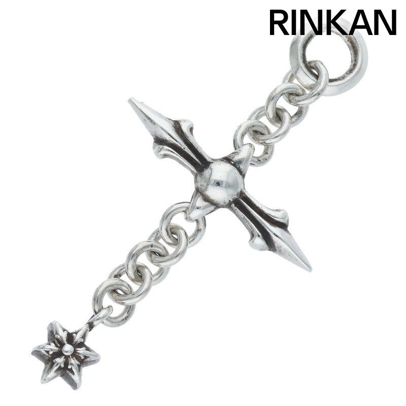 クロムハーツ  ROLY CROSS/ローリークロス チャーム/シルバーネックレストップ メンズ