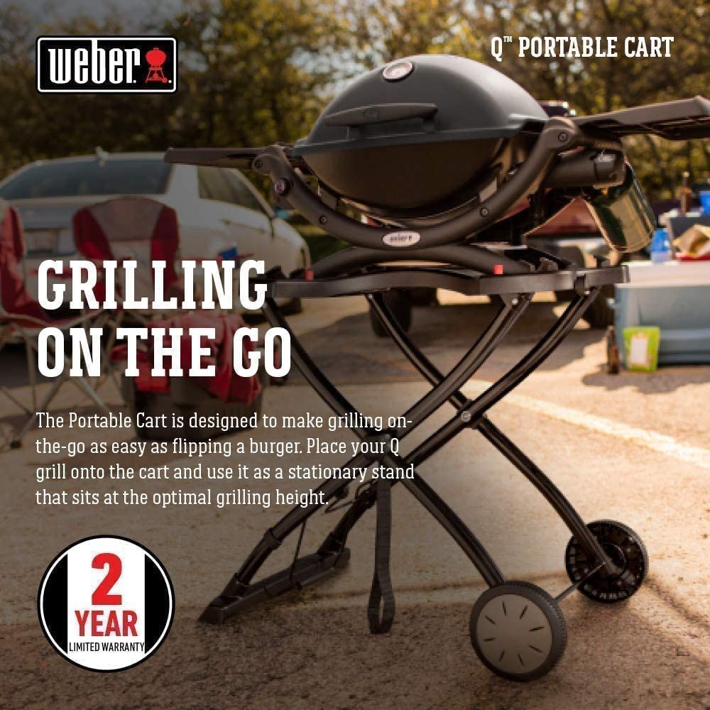 バーベキュー コンロ BBQ グリル Qポータブルカート ウェーバー(Weber) Q1250に対応 台 テーブル【日本正規品 2年】 6557 -  メルカリ