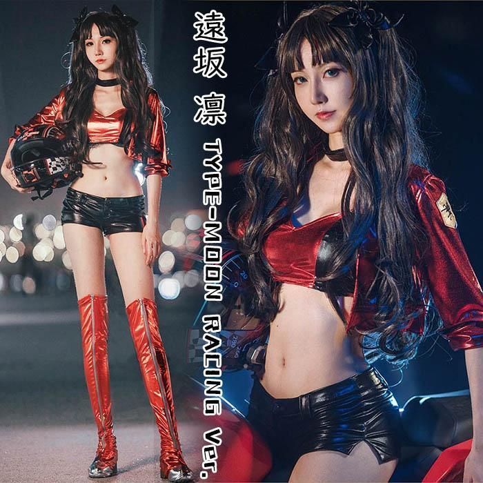 TYPE-MOONレーシング　遠坂凛　Fate フィギュア Amazon.co.jp: プラスワン 遠坂 凛 TYPE-MOON RACING Ver. 1/7