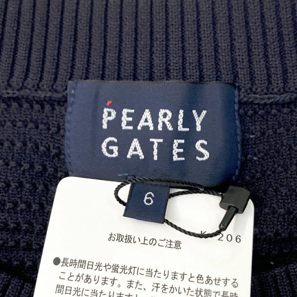 PEARLY GATES パーリーゲイツ ダンボールニット 半袖パーカー