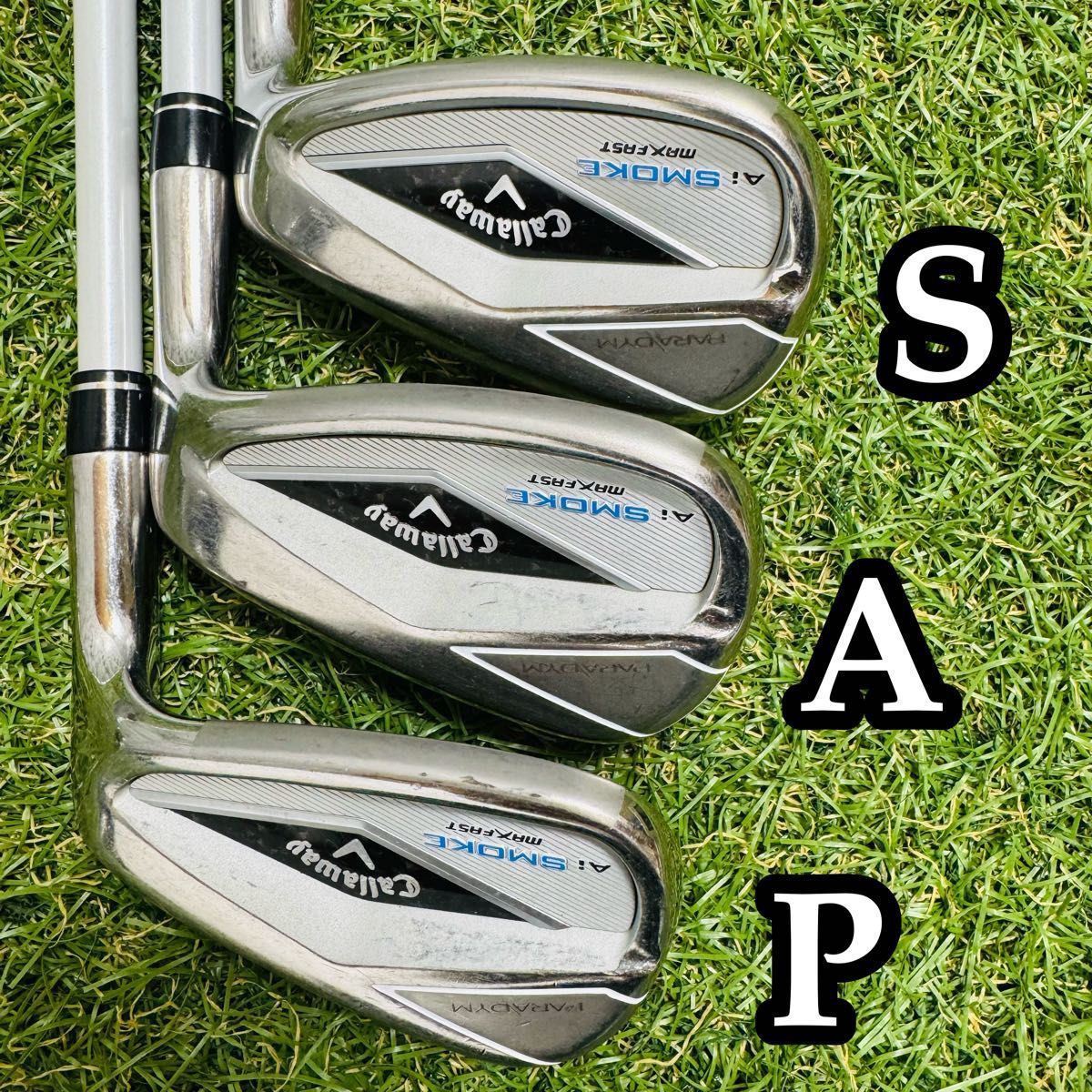 【良品】キャロウェイ Ai SMOKE レディースアイアンセット 6本 L 良品】キャロウェイ Ai SMOKE レディースアイアンセット 6本 L