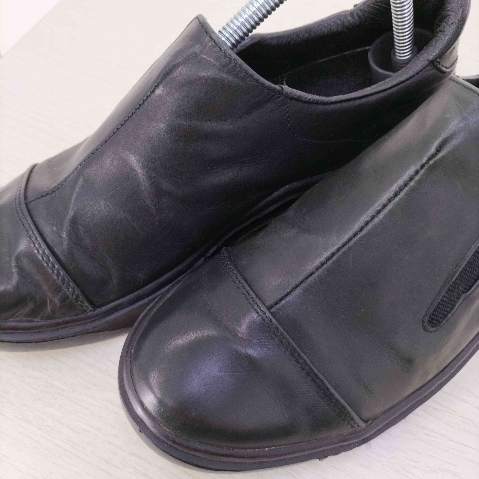 イッセイミヤケメン ISSEY MIYAKE MEN レザースリッポン メンズ M 