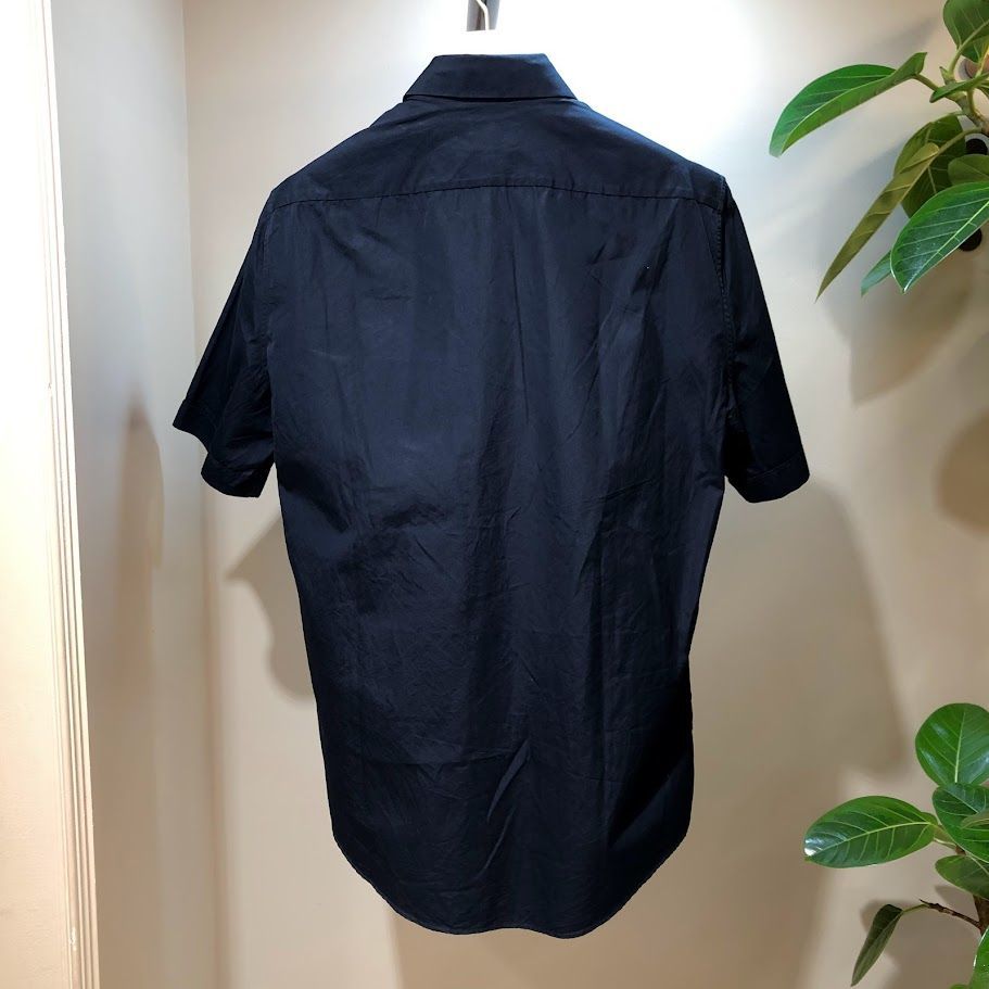 Balenciaga メンズシャツ　ブラック Balenciaga オーバーサイズ シャツ | ブラック | FARFETCH JP