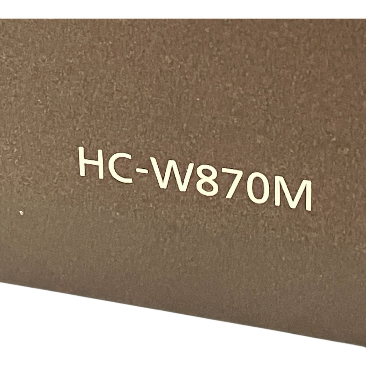  Panasonic HC W 870 M ハイビジョンカメラ デジタルビデオカメラ 良好 ビデオカメラ本体 ビデオカメラ