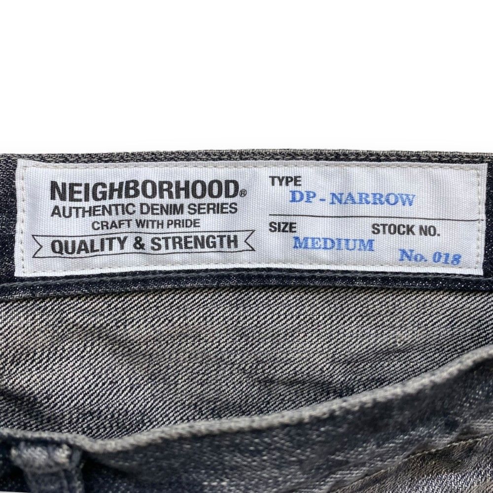 NEIGHBORHOOD 18AW WOVEN SAVAGE DP NARROW デニムパンツ Mサイズ 