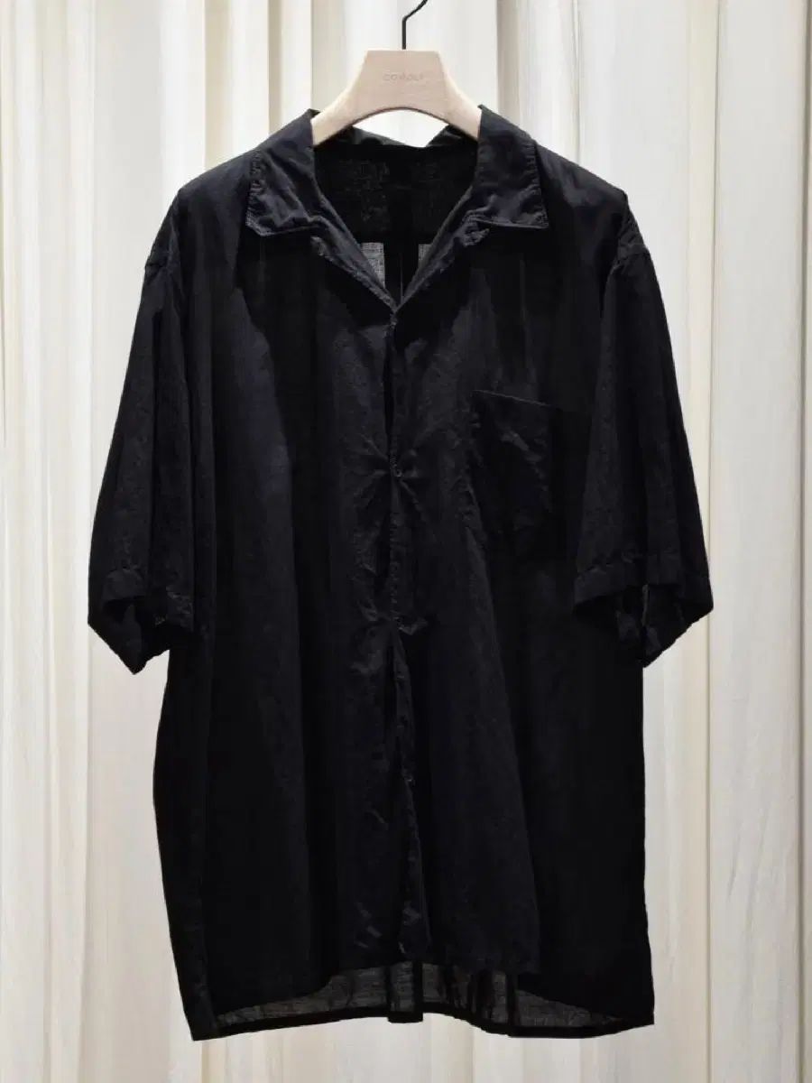 2 COMOLI(コモリ) 25SS KHADI コットン 半袖 オープンカラー