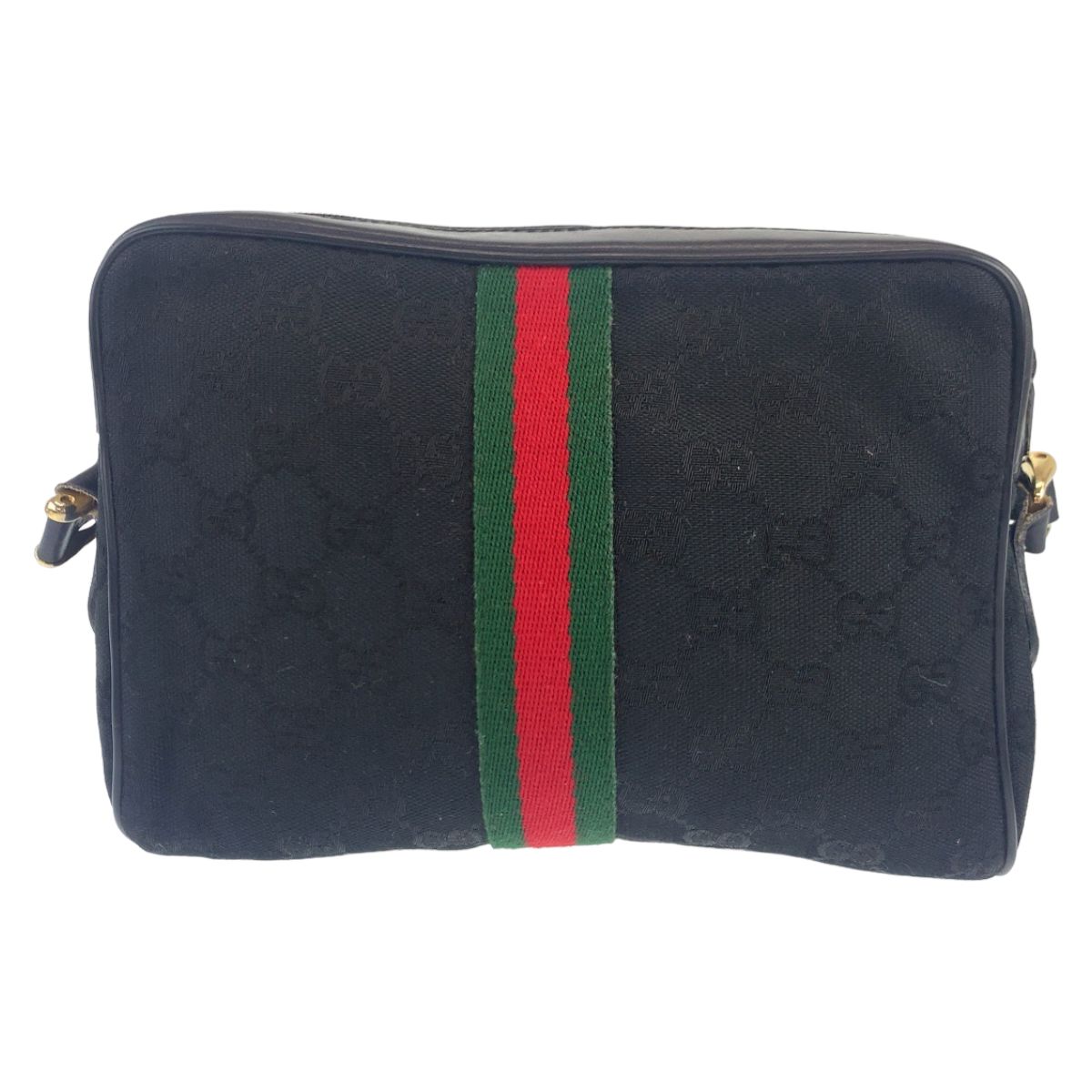 OLD GUCCI オールドグッチ ハンドバッグ シェリーライン ブラック GUCCI グッチ オールドグッチ OLD GUCCI シェリーライン ハンド
