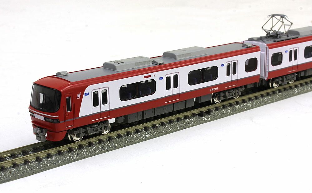 名鉄1800系（新塗装）基本2両編成セット（動力付き） 【グリーン